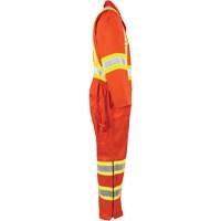 High-Visibility Unlined Coveralls, Small, High Visibility Orange Advanced Consulting and Training Ltd.