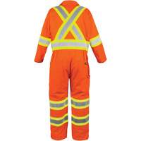 High-Visibility Unlined Coveralls, Small, High Visibility Orange Advanced Consulting and Training Ltd.