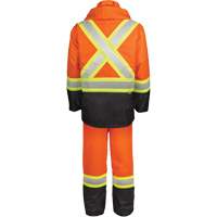 High-Visibility 150-Deniers Rain Suit, Polyester, Small, High Visibility Orange Advanced Consulting and Training Ltd.