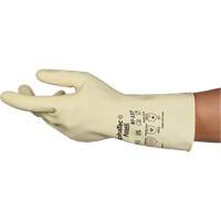 Gants naturels et l&eacute;gers AlphaTec 87-137, Taille 7, 11,8" lo, Latex de caoutchouc, 16 mils Advanced Consulting and Training Ltd.