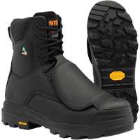 Vulcan Work Boots with External Metguard, Leather, Size 5, Impermeable Advanced Consulting and Training Ltd.