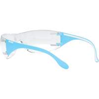 Adapt Lite Blue/White Safety Glasses, Clear Lens, Anti-Fog/Anti-Scratch, ANSI Z87+/Meets/Exceeds CSA Z94.3 Advanced Consulting and Training Ltd.