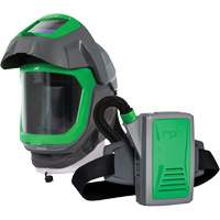 Masque de respirateur Z-Link avec joint de visage, visi&egrave;re & montage &agrave; ceinture, Respirateur &agrave; masque/Masque de soudage, Pile Lithium-ion Advanced Consulting and Training Ltd.