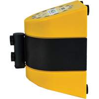 Syst&egrave;me de barri&egrave;re de s&eacute;curit&eacute; HAZLOK, Plastique, Fixation magn&eacute;tique, 30', Ruban Noir et jaune Advanced Consulting and Training Ltd.