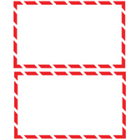 WHMIS Labels 200/Pkg, Paper, Roll, 4-3/4" L x 8-1/2" W Advanced Consulting and Training Ltd.