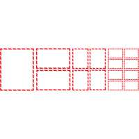 WHMIS Labels 400/Pkg, Paper, Roll, 5-1/2" L x 4-1/4" W Advanced Consulting and Training Ltd.