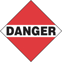 Danger Mixed Load TDG Placard, Aluminum Advanced Consulting and Training Ltd.