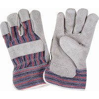 Rugged Fitters Gloves, Large, Split Cowhide Palm, Cotton Inner Lining Advanced Consulting and Training Ltd.