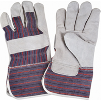 Rugged Fitters Gloves, Large, Split Cowhide Palm, Cotton Inner Lining Advanced Consulting and Training Ltd.