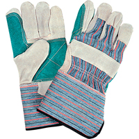 Standard Quality Double Palm Fitters Glove, Large, Split Cowhide Palm, Cotton Inner Lining Advanced Consulting and Training Ltd.
