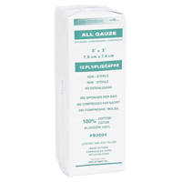 Gauze Sponges, Pad, 3" L x 3" W, Medical Device Class 1 Advanced Consulting and Training Ltd.