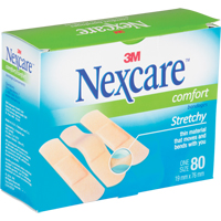 Bandages confortables Nexcare, Rectangulaire/carr&eacute;e, 3", Tissu, St&eacute;rile Advanced Consulting and Training Ltd.