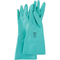 Gants &agrave; prise emboss&eacute;e &agrave; motif en Z StanSolv, Taille Petit/7, 14" lo, Nitrile, Doublure en Interlock, 11 mils Advanced Consulting and Training Ltd.