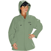Hurricane Flame Retardant/Oil Resistant Rain Suits - Jacket, 4X-Large, Green Advanced Consulting and Training Ltd.
