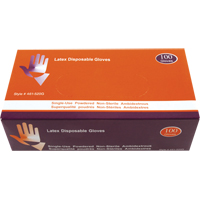 Industrial Grade Gloves, Medium, Latex, Powdered, White Advanced Consulting and Training Ltd.
