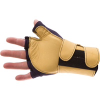 Premium Impact & Repetitive Strain Protective Left-Hand Glove, Size X-Small, Grain Leather Palm Advanced Consulting and Training Ltd.