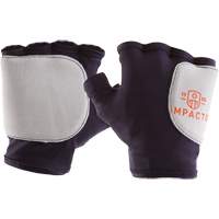 Gants de protection sans doigts paume/c&ocirc;t&eacute;, gauche, T-petit, Paume en Su&egrave;de, Poignet &agrave; enfiler Advanced Consulting and Training Ltd.