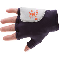 Gants de protection sans doigts paume/c&ocirc;t&eacute;, gauche, T-petit, Paume en Su&egrave;de, Poignet &agrave; enfiler Advanced Consulting and Training Ltd.