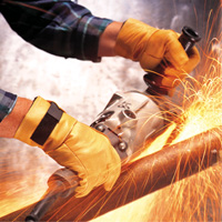 Vibration Protective Air Glove&reg;, Size X-Small, Grain Leather Palm Advanced Consulting and Training Ltd.