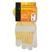 Gants d'ajusteur doubl&eacute;s pour l'hiver &agrave; paume renforc&eacute;e, Grand, Paume en Cuir fleur de vache, Doublure en Molleton de coton Advanced Consulting and Training Ltd.