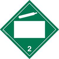 Non-Toxic Gas TDG Placard, Plastic Advanced Consulting and Training Ltd.