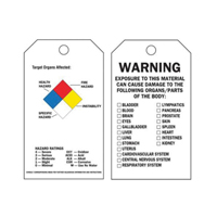&eacute;tiquettes auto-plastifiantes du droit &agrave; l'information, Polyester, 3" la x 5-3/4" h, Anglais Advanced Consulting and Training Ltd.