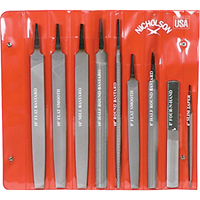 Jeux de 9 limes pour la maintenance, 9 pi&egrave;ces Advanced Consulting and Training Ltd.