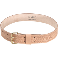Heavy-Duty Embossed Tool Belt, Leather, Tan Advanced Consulting and Training Ltd.