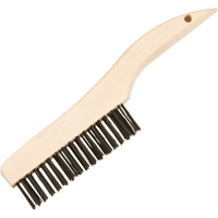 Brosses de nettoyage &agrave; manche en patin, Laiton, 4 x 16 rangs de fils, Longueur 10" Advanced Consulting and Training Ltd.