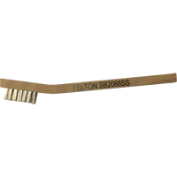 Petites brosses de nettoyage, Acier inoxydable, 3 x 7 rangs de fils, Longueur 7-3/4" Advanced Consulting and Training Ltd.