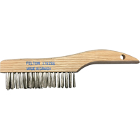 Brosses de nettoyage &agrave; manche en patin, Acier inoxydable, 4 x 16 rangs de fils, Longueur 10" Advanced Consulting and Training Ltd.
