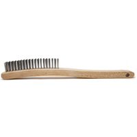 Brosse de nettoyage, Acier inoxydable, 4 x 19 rangs de fils, Longueur 13-11/16" Advanced Consulting and Training Ltd.