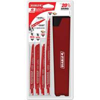 Nail-Embedded Wood & Metal Cutting/Demo Reciprocating Saw Blade Set Advanced Consulting and Training Ltd.