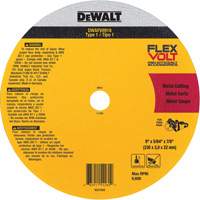 FlexVolt&reg; Metal Cut-Off Wheel, 9-1/16" x 0.078", 22.23 mm Arbor, Ceramic, Type 1 Advanced Consulting and Training Ltd.