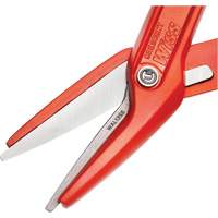 13" Serrated Aluminum Tinner Snip with Dipped Handle, 3" Cut Length, Straight Cut Advanced Consulting and Training Ltd.