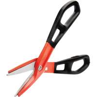 13" Serrated Aluminum Tinner Snip with Dipped Handle, 3" Cut Length, Straight Cut Advanced Consulting and Training Ltd.