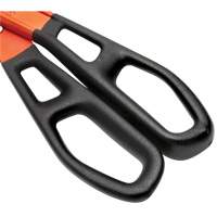 13" Serrated Aluminum Tinner Snip with Dipped Handle, 3" Cut Length, Straight Cut Advanced Consulting and Training Ltd.