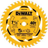Circular Saw Blade, 7-1/4", 40 Teeth, Wood Use Advanced Consulting and Training Ltd.