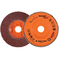 Disque &agrave; lamelles Enduro-Flex, 5" x 7/8", Type 27, Grain 40, Alumine de zirconium Advanced Consulting and Training Ltd.