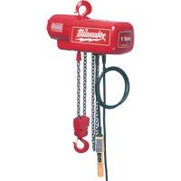 Electric Chain Hoist, 10' Lift, 2000 lbs. (1 tons) Capacity, 16 FPM Advanced Consulting and Training Ltd.