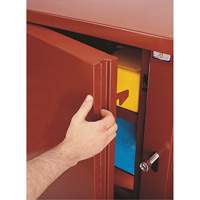 Armoire &agrave; tablettes Jobsite, Acier, 47,5 pi³, Rouge Advanced Consulting and Training Ltd.