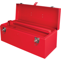 Coffre &agrave; outils portatif ATB100 avec plateau en m&eacute;tal pour outils, 8-3/4" P x 21" la x 9" h, Rouge Advanced Consulting and Training Ltd.