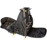 Techgear 53-Pocket Tool Backpack, 16" L x 13-1/4" W, Black, Polyester Advanced Consulting and Training Ltd.