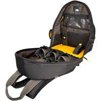 Techgear 53-Pocket Tool Backpack, 16" L x 13-1/4" W, Black, Polyester Advanced Consulting and Training Ltd.