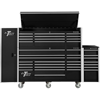 Armoire lat&eacute;rale s&eacute;rie RX, 3 tiroirs, 19" la x 25" p x 61" h, Noir Advanced Consulting and Training Ltd.