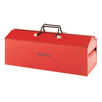 Tool Box, 8-13/20" D x 21-3/10" W x 9" H, Red Advanced Consulting and Training Ltd.