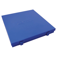 Slim Metal Box, 10-1/2" D x 9-1/4" W x 1-1/4" H, Blue Advanced Consulting and Training Ltd.