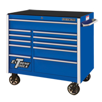 Armoire roulante pour outils s&eacute;rie RX, 11 tiroirs, 41-1/2" la x 25-1/2" p x 40-1/2" h, Bleu Advanced Consulting and Training Ltd.