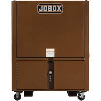 Field Office Jobsite Box, 33" W x 63" D x 80" H, Steel, Red Advanced Consulting and Training Ltd.