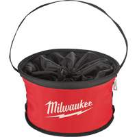 Sac range-tout style parachute, 11-4/5" lo x 11-4/5" la x 11" h, Nylon, Noir/Rouge Advanced Consulting and Training Ltd.